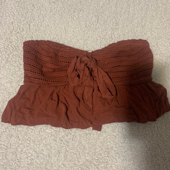 (SOLD) American Eagle Crochet Tube Top (M) - Picture 1 of 3